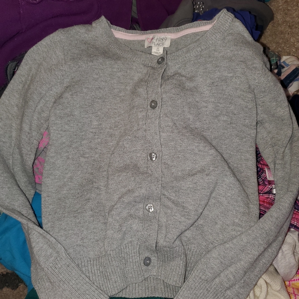 Button up sweater